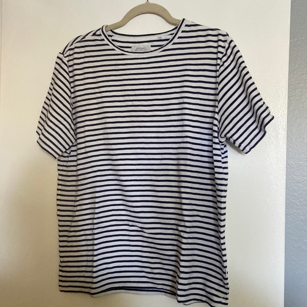 Saturdays Striped Tee